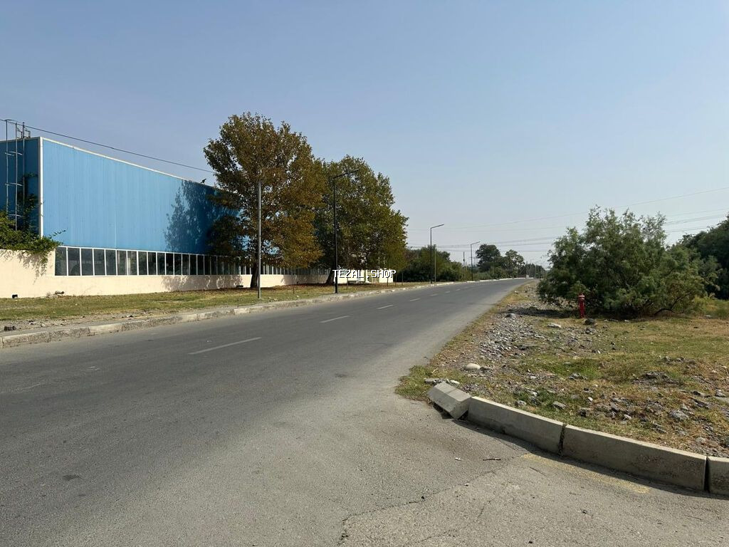 Mingəçevir şəhəri. Qres qəsəbəsi. yolun qiraqi. Pojarniyle üzbü -üz - şəkil 2