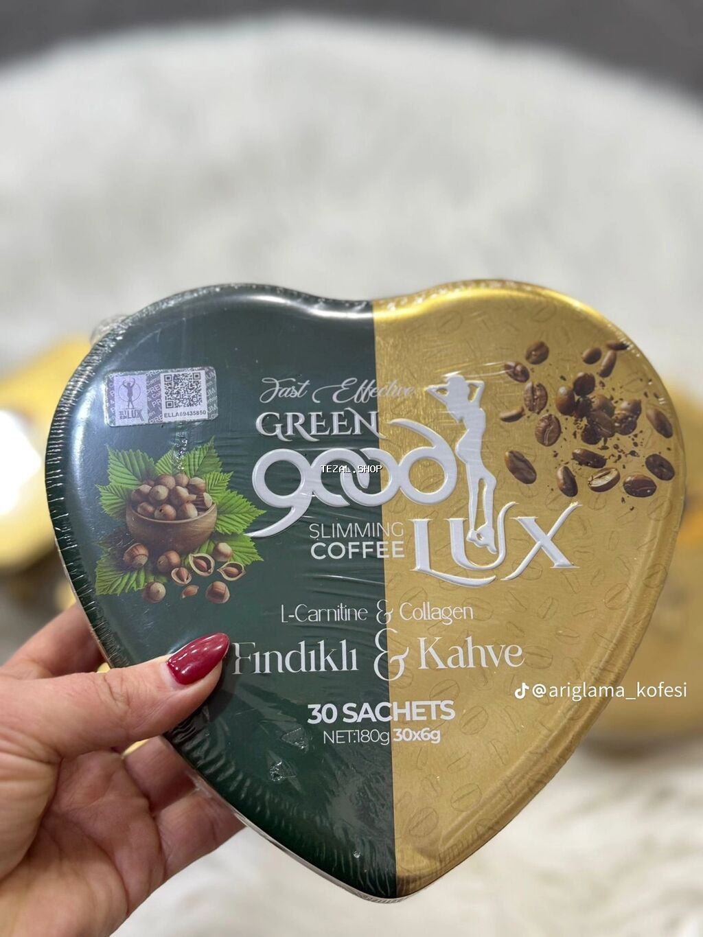 Məhsul: Green Good Lux Slimming Coffee – Fındıqlı & Qəhvə