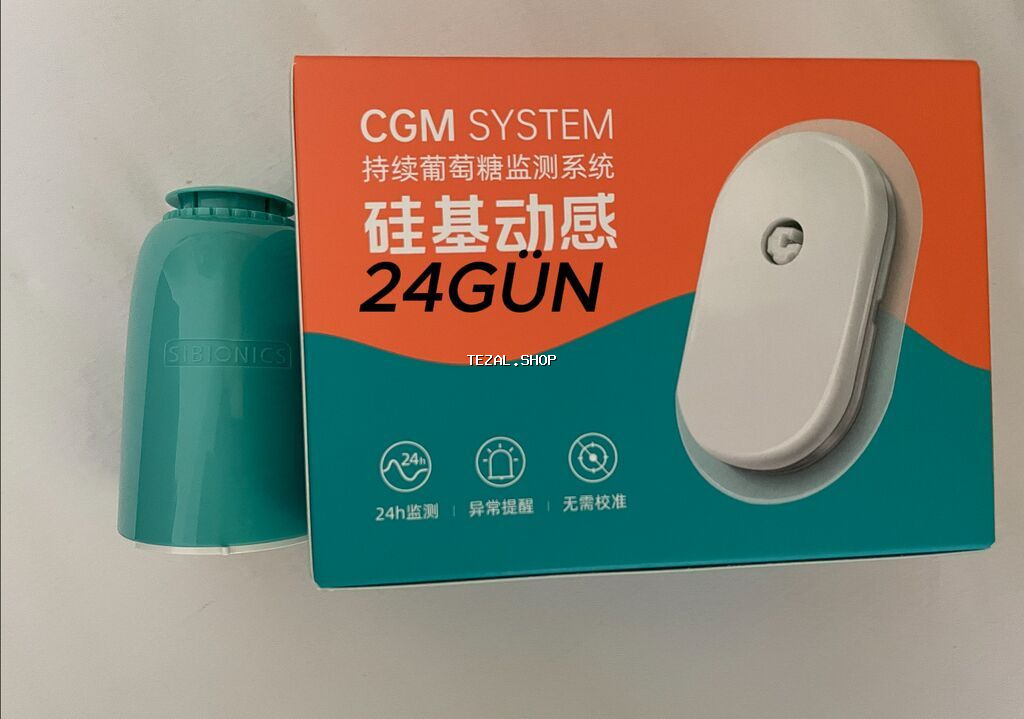 SİBİONİCS sensor. • 24 gün fasiləsiz istifadə • Real vaxt şəkər ölçümü - şəkil 2