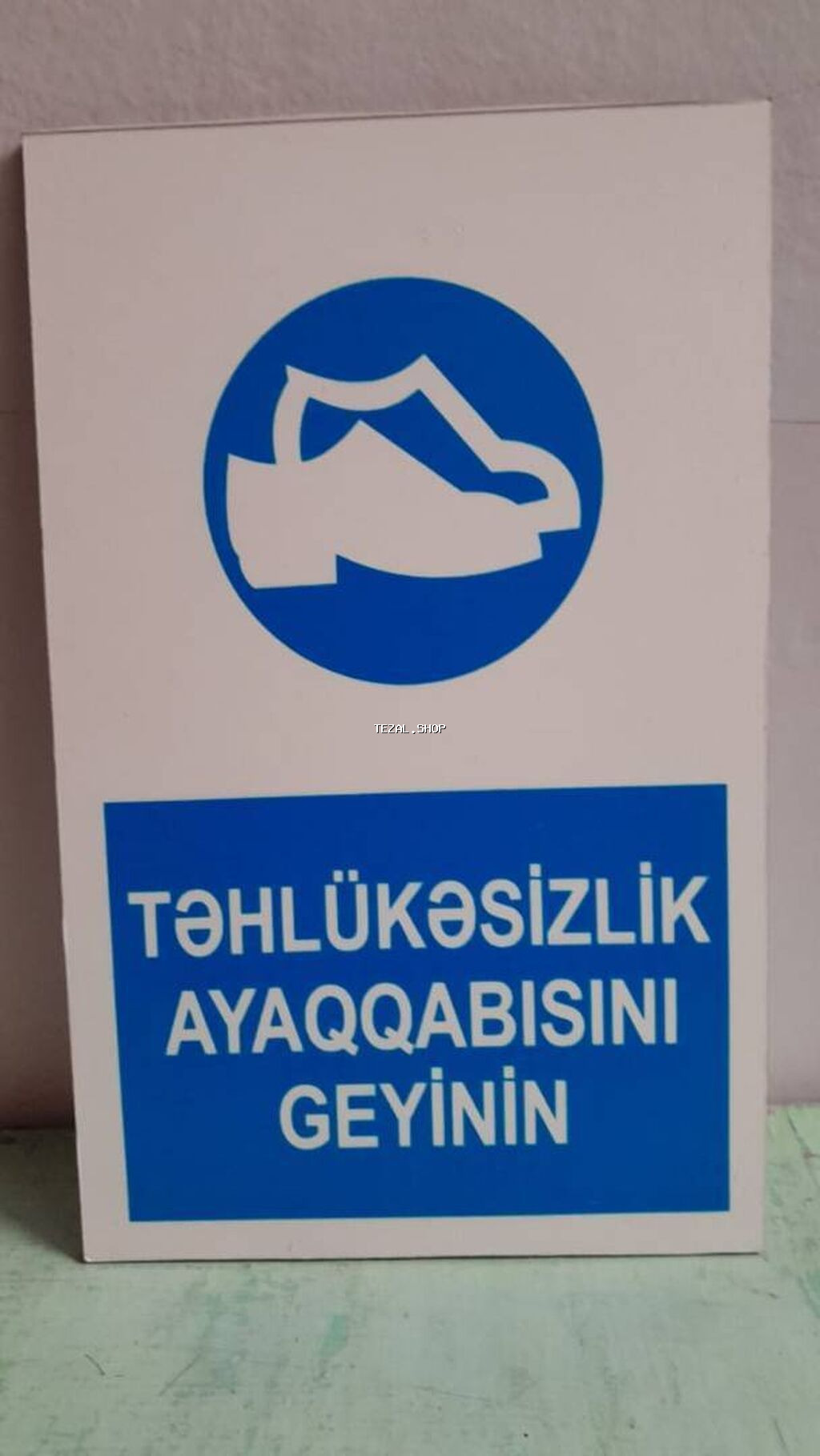 Təhlükəsizlik texnikası üçün lövhələr satılır. Ölçüsü 30sm x 20sm. 7 - şəkil 4