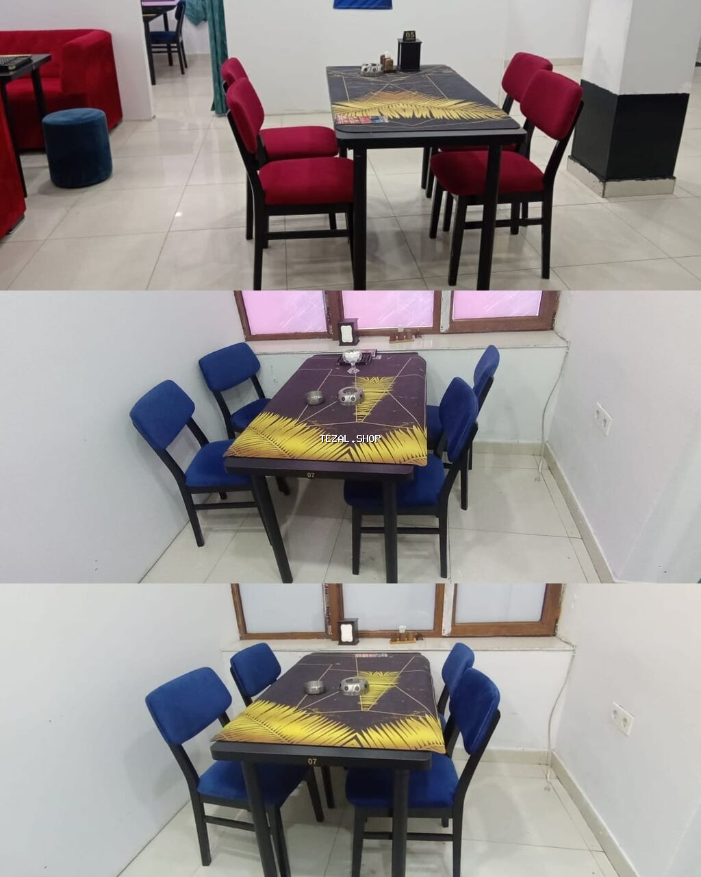 3 dəst masa dəsti satılır,1dəsti 200₼. 4 oturcağı var.Ünvan