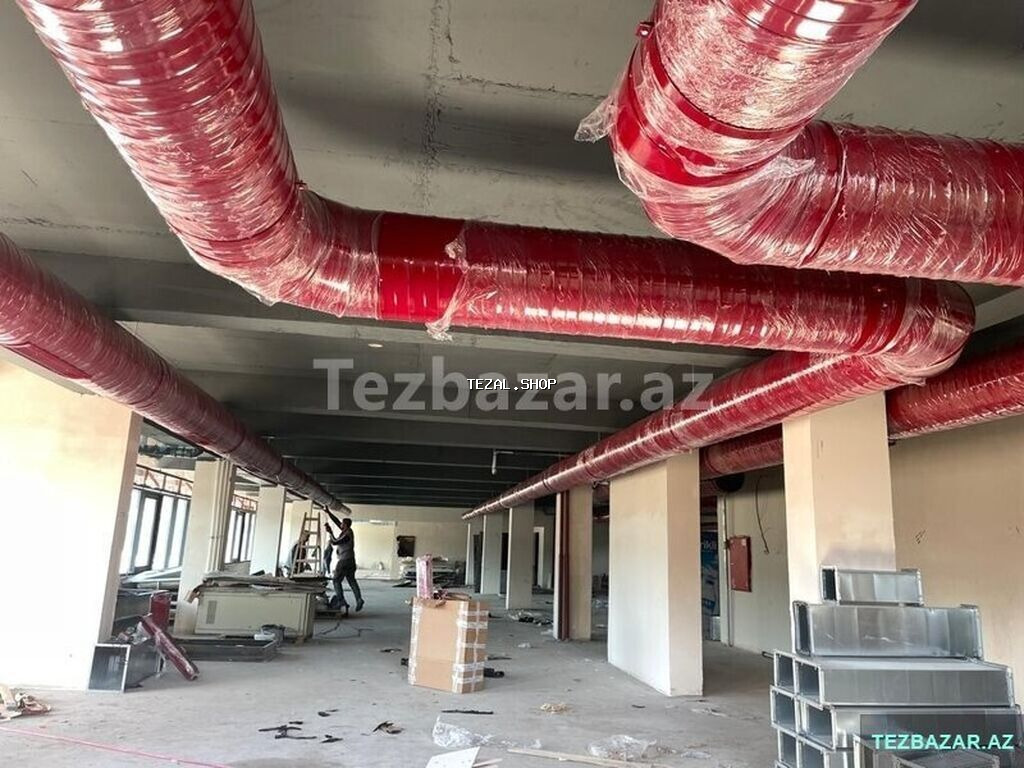 Sənaye və kommersiya məkanları üçün hava kanalı və havalandırma - şəkil 3