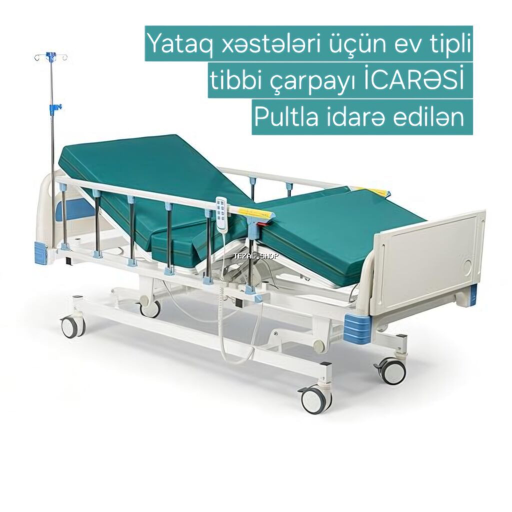 Ev tipli tibb çarpayısı – icarə xidməti - Yataq xəstələri üçün