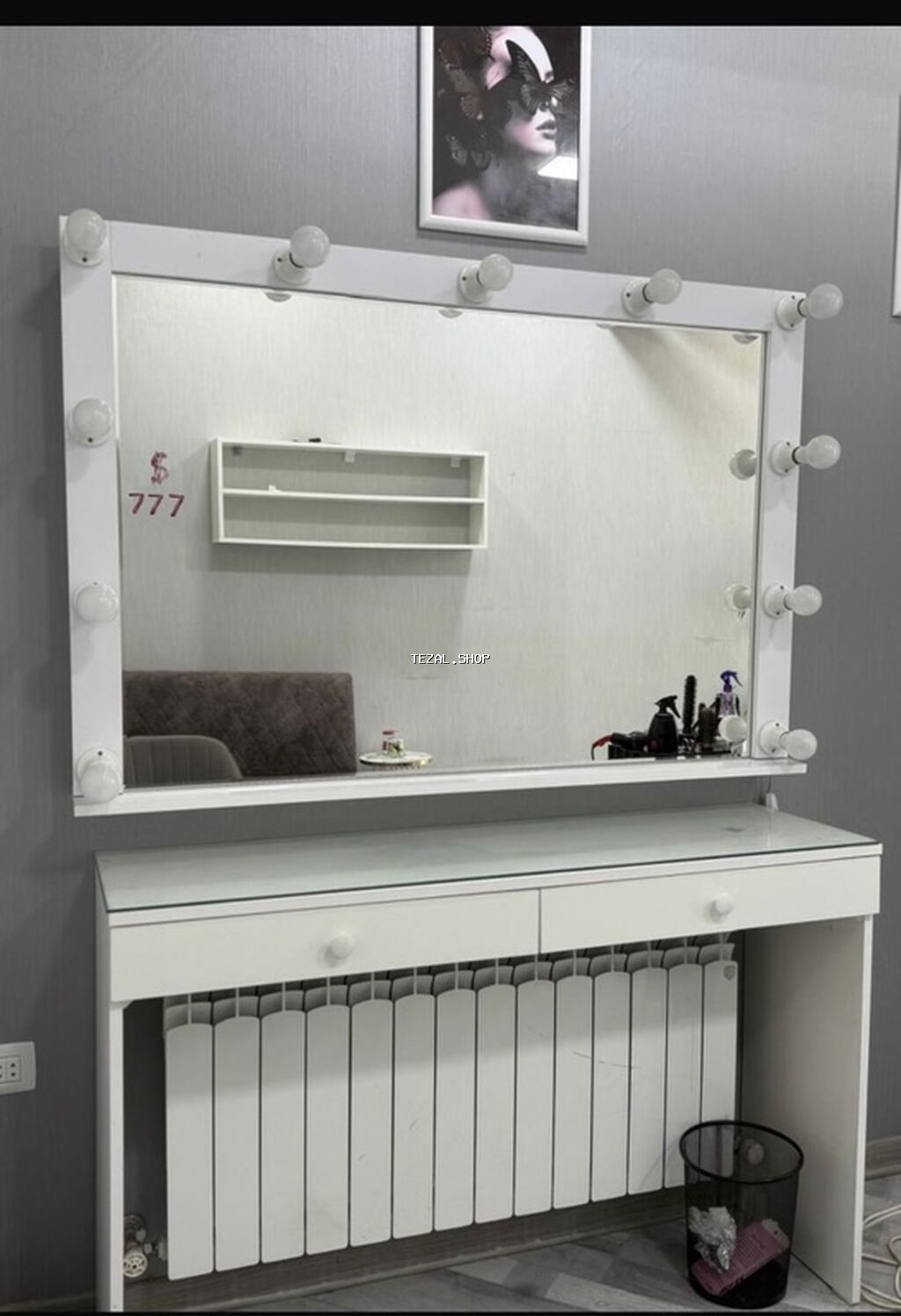 Satılır: Salon mebeli və uşaq beşiyi seti 1) Vizaj masası və güzgü -