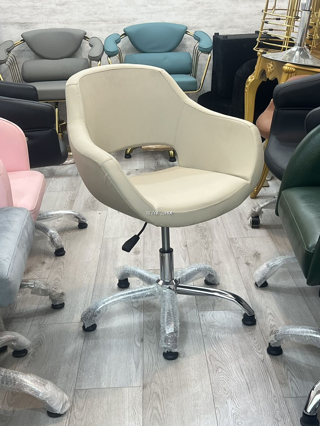 Salon Kreslosu🟨 Salon Kreslolari🟨 Bərbər üçün kreslo🟨 Salon üçün - şəkil 4
