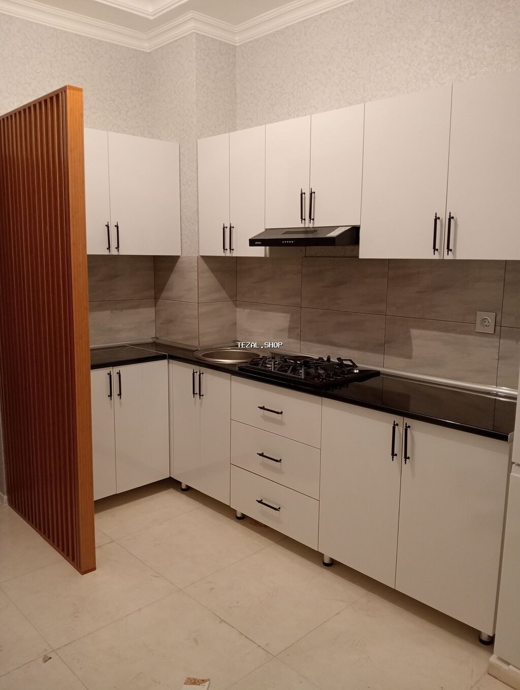Sifarişlə mətbəx dəsti, Özü çəkən petlələr, Mat laminat, Kredit yoxdur, Pulsuz çatdırılma, Rayonlara çatdırılma