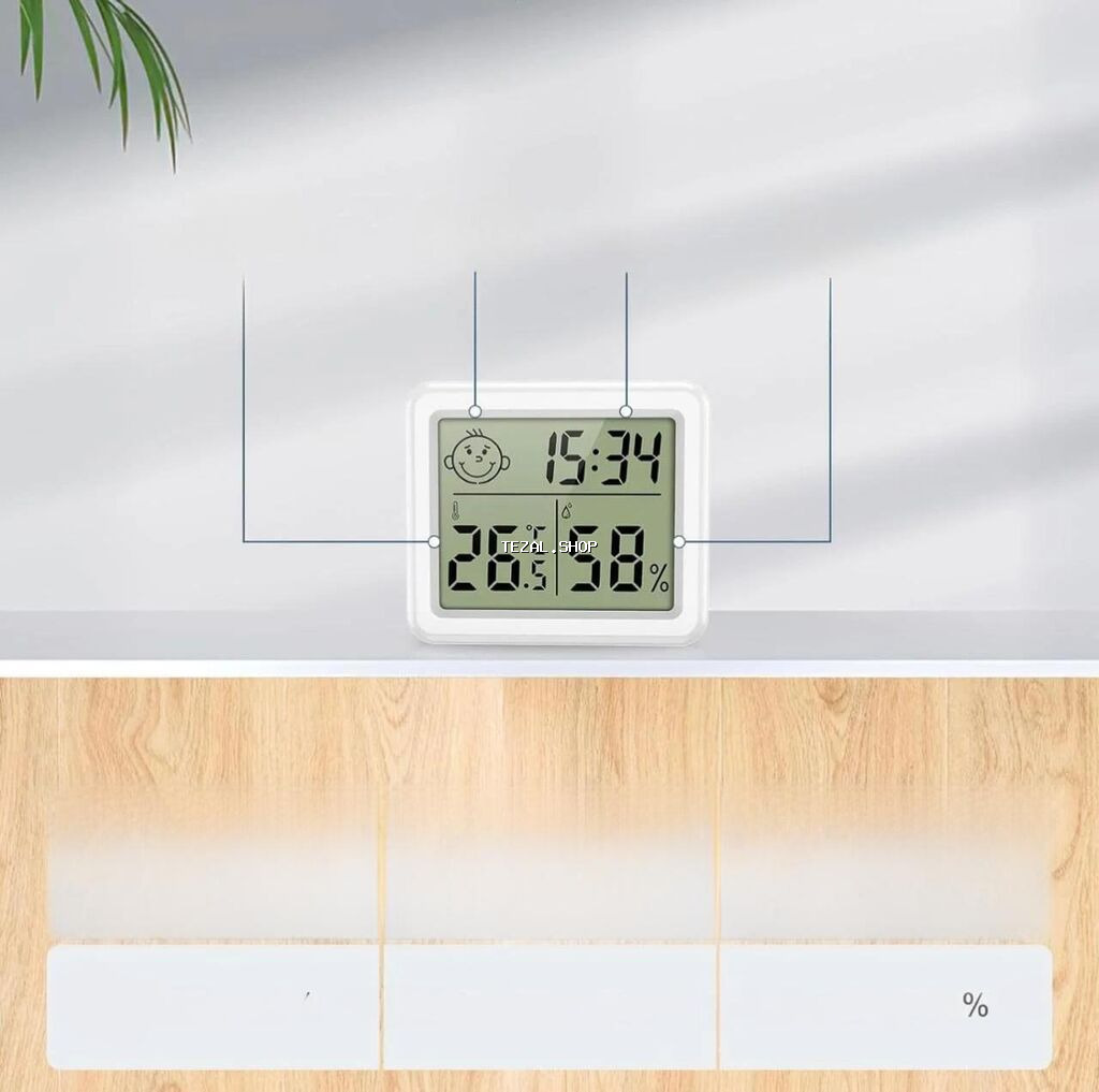 Termometr CX0813 CX0813 Termometr ev və ofislərdə temperaturu - şəkil 3