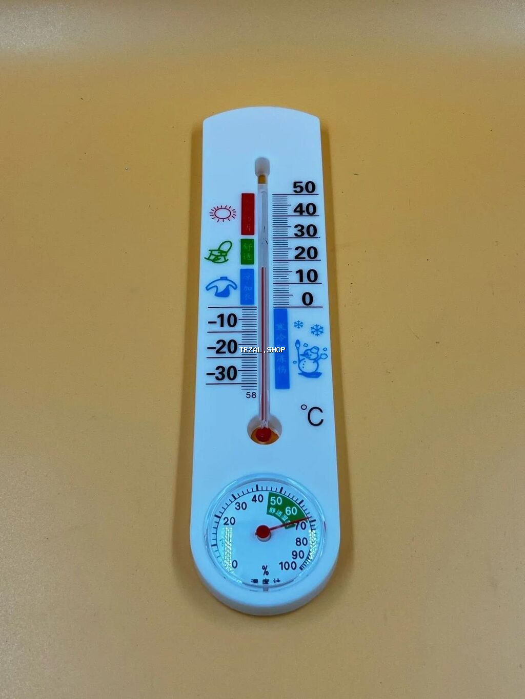 Termometr higrometr G337 Termometr Higrometr G337, temperatur və - şəkil 3