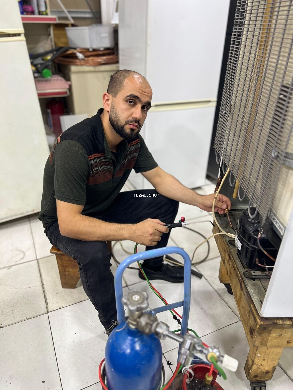 Soyuducu təmiri və qaz doldurulması xidməti - Məişət soyuducularının - şəkil 2