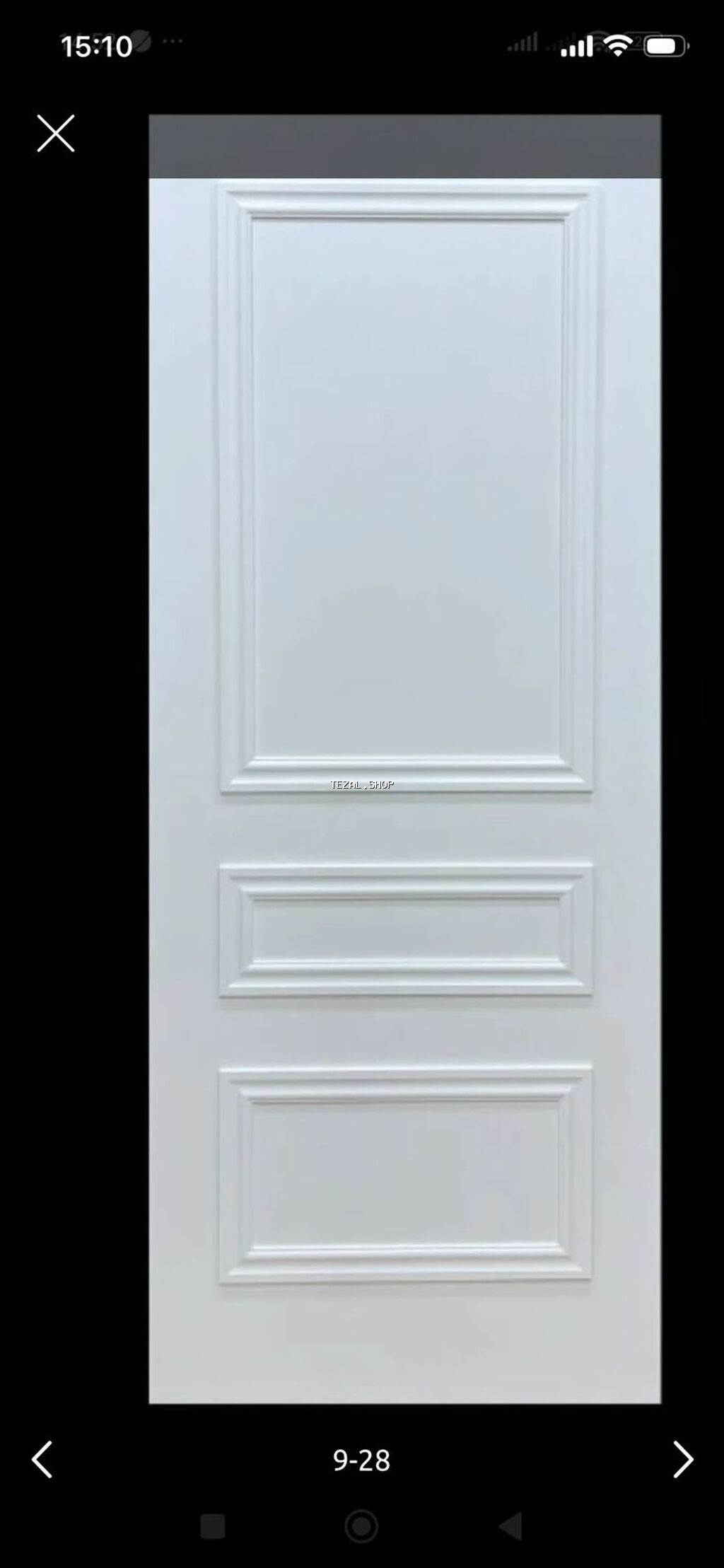 Qonaq otağı üçün Yeni Otaq qapısı 90x205 sm Naliçnik ilə, Zəmanətsiz, Ödənişli quraşdırma, Ödənişli çatdırılma - şəkil 3