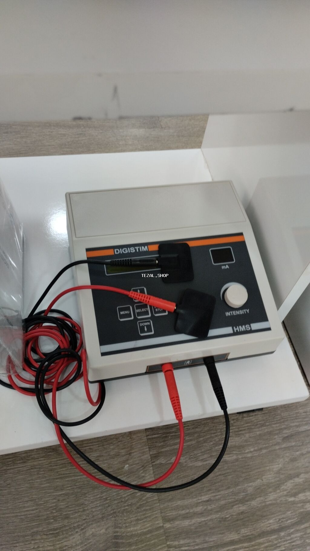 1 kanallı fizioterapiya aparati Qalvanika/elektroforez Faradik