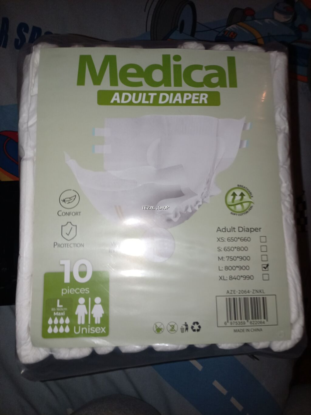 Razmer L 10dene. Xl razmer uşaqlar üçün 60 dənə pampers. Mələfə hər