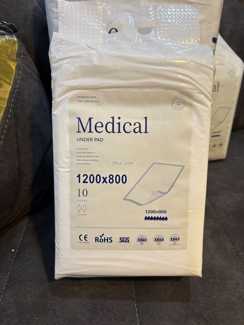 Razmer L 10dene. Xl razmer uşaqlar üçün 60 dənə pampers. Mələfə hər - şəkil 3