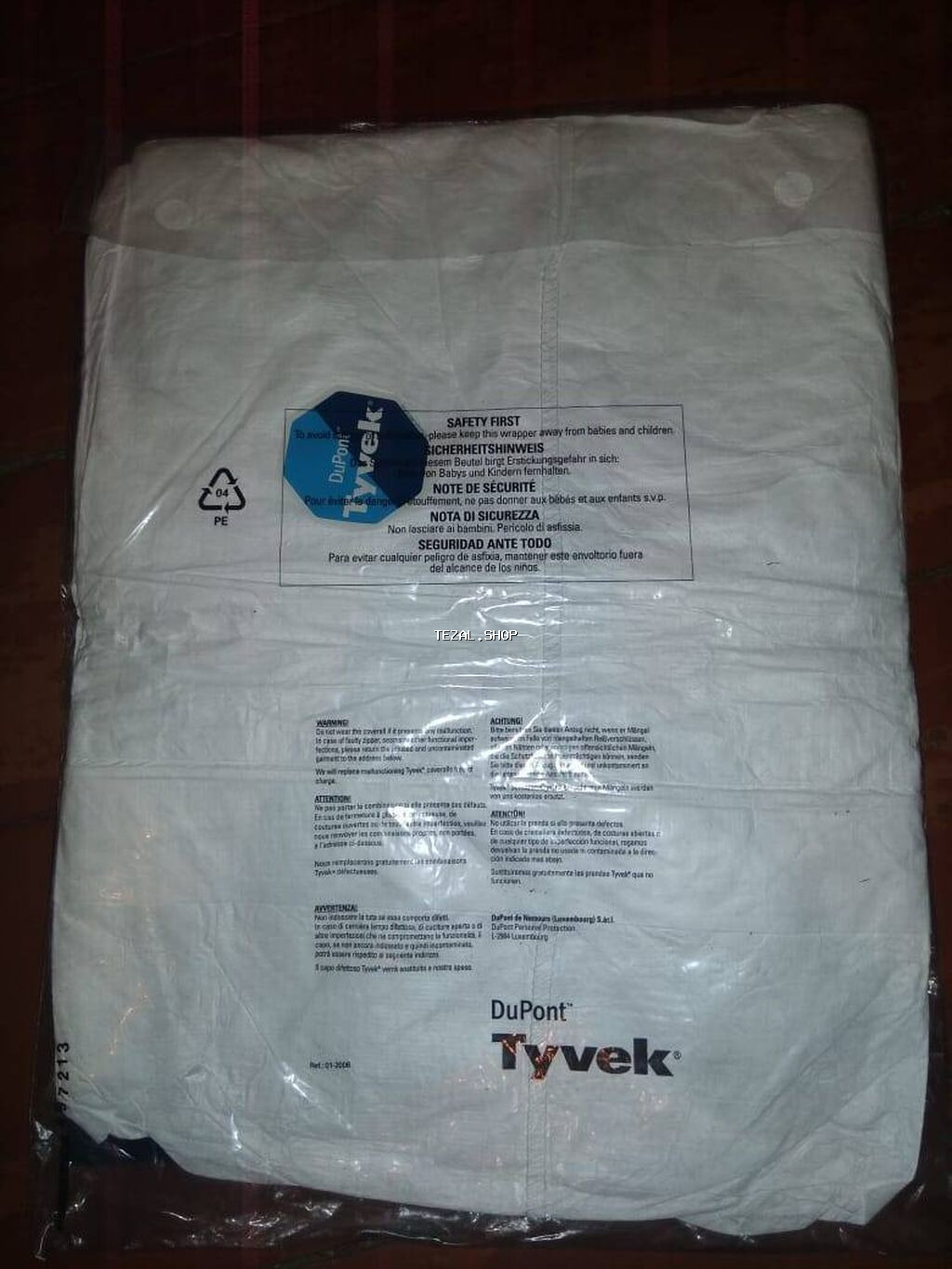 Qoruyucu kombinezon "Tyvek" Tezedi, Hal hazirda 11 eded var Nomrede - şəkil 3