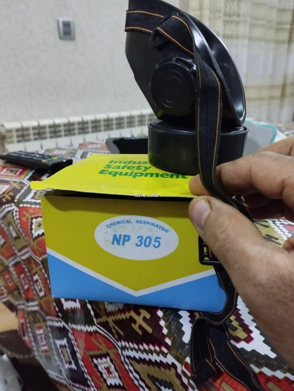 Məhsul: NP 305 Chemical Respirator — sənaye təhlükəsizlik avadanlığı - şəkil 3