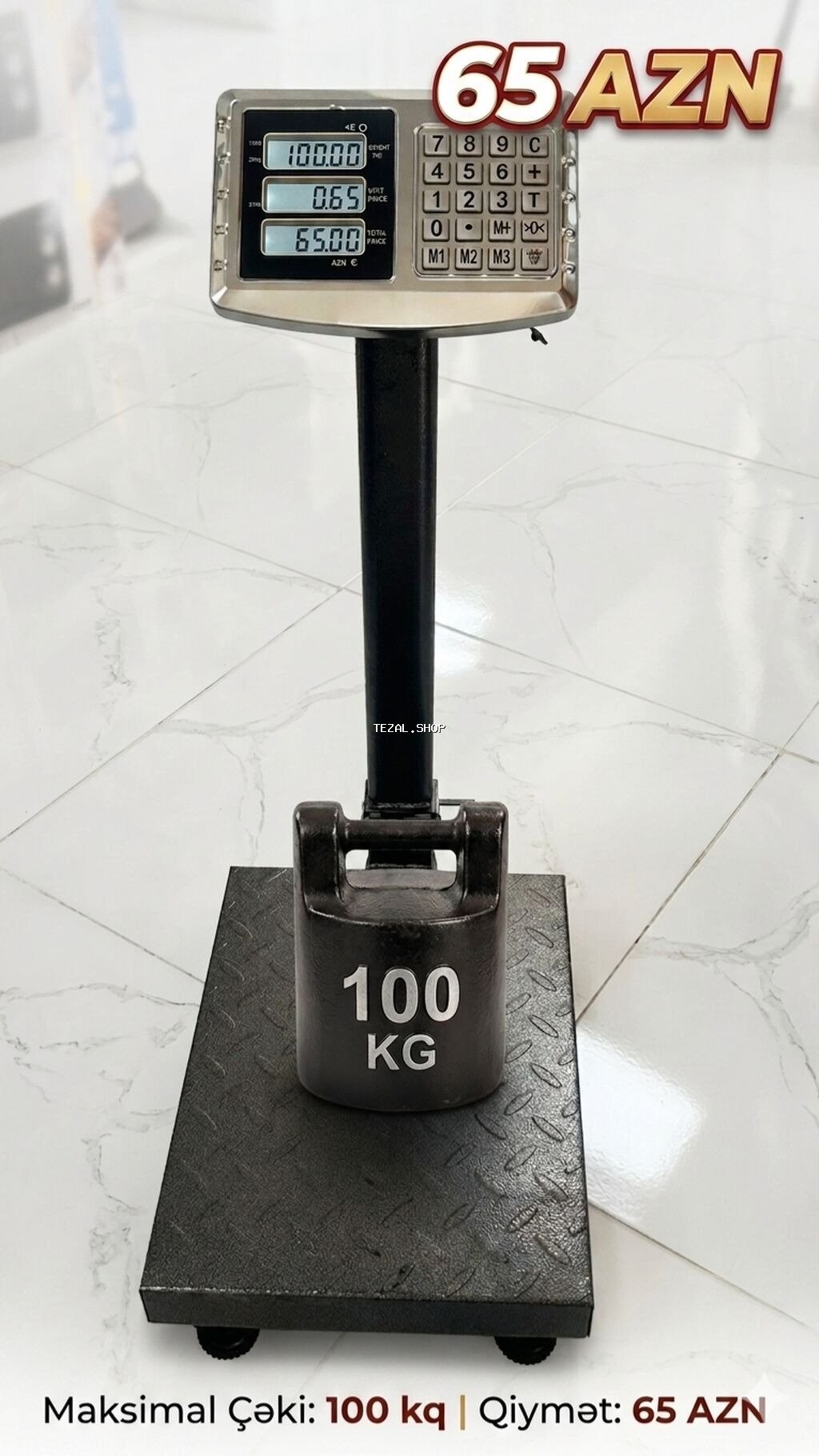 100 kq, Nağd ödəniş - şəkil 3