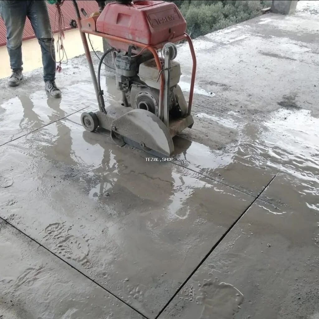 Beton panel qubik kerpic deşmek ve kesmek sökmek işlerini görilmesi - şəkil 5