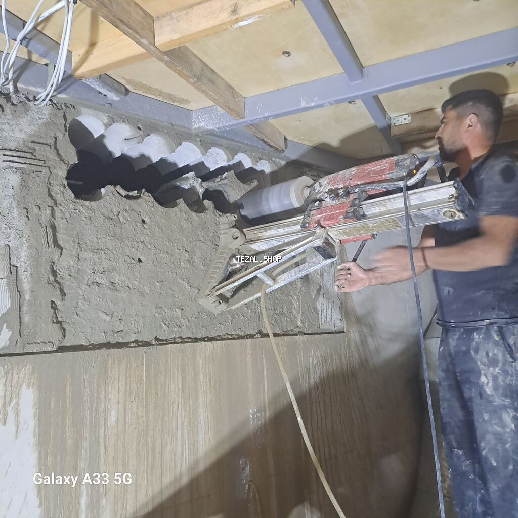 Beton, dəmir-beton və kərpic divarlarda diamont karotla deşik açma - şəkil 3