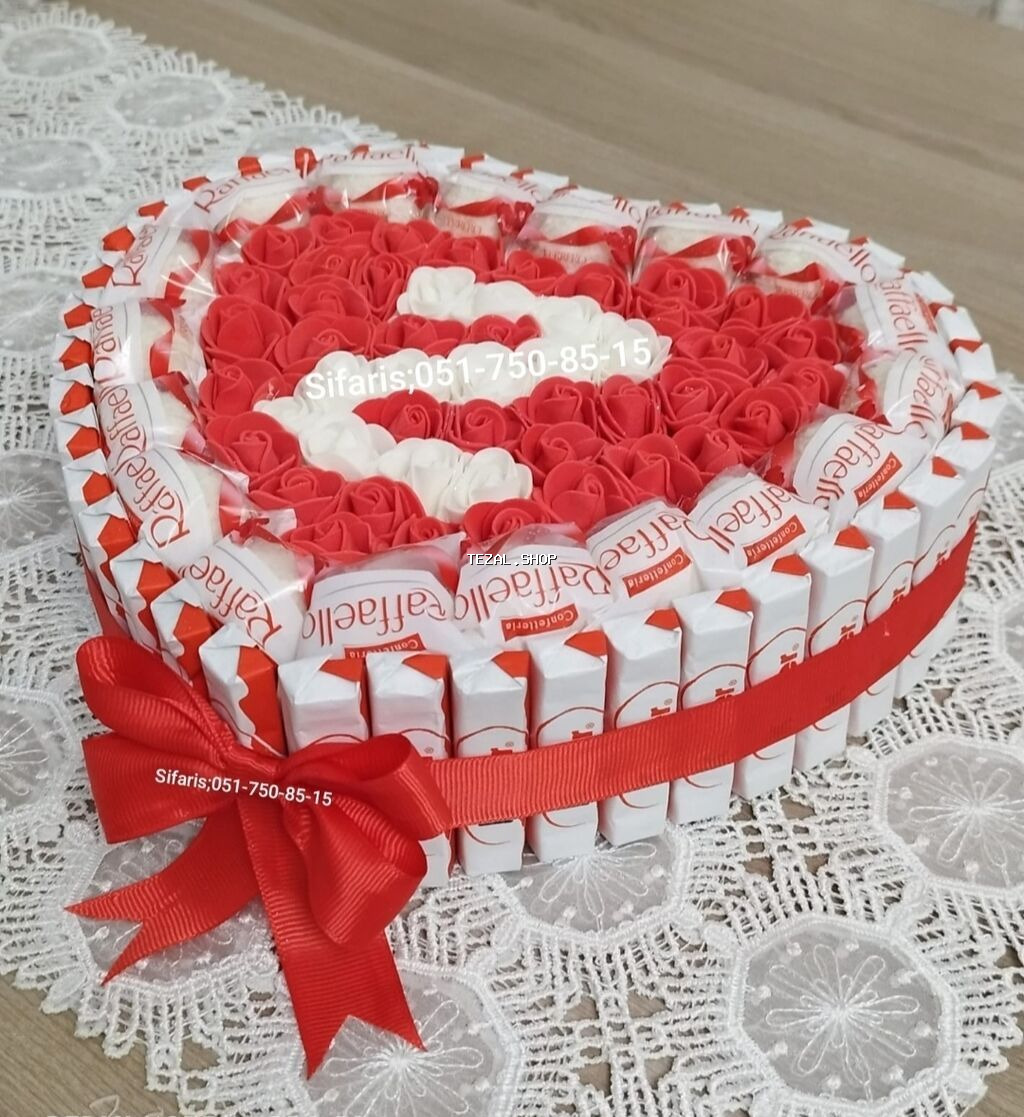 Kinder buketleri,kinder sebetleri,kinder boxlar sifarisle - şəkil 4