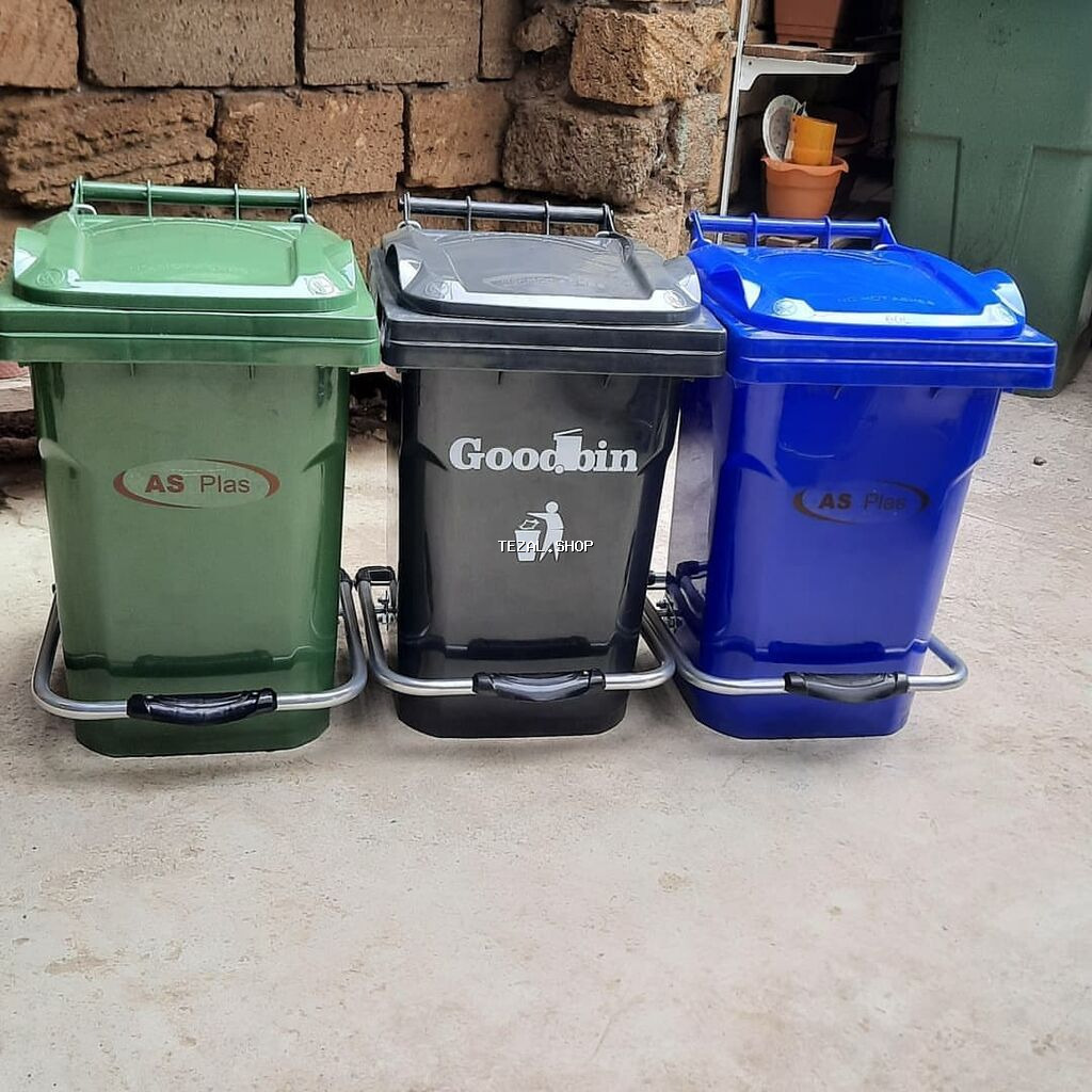 Tullanti  qabi (zibil qabi ). ✅olcu vahi̇di̇ -20 li̇tr hundurluk- - şəkil 5