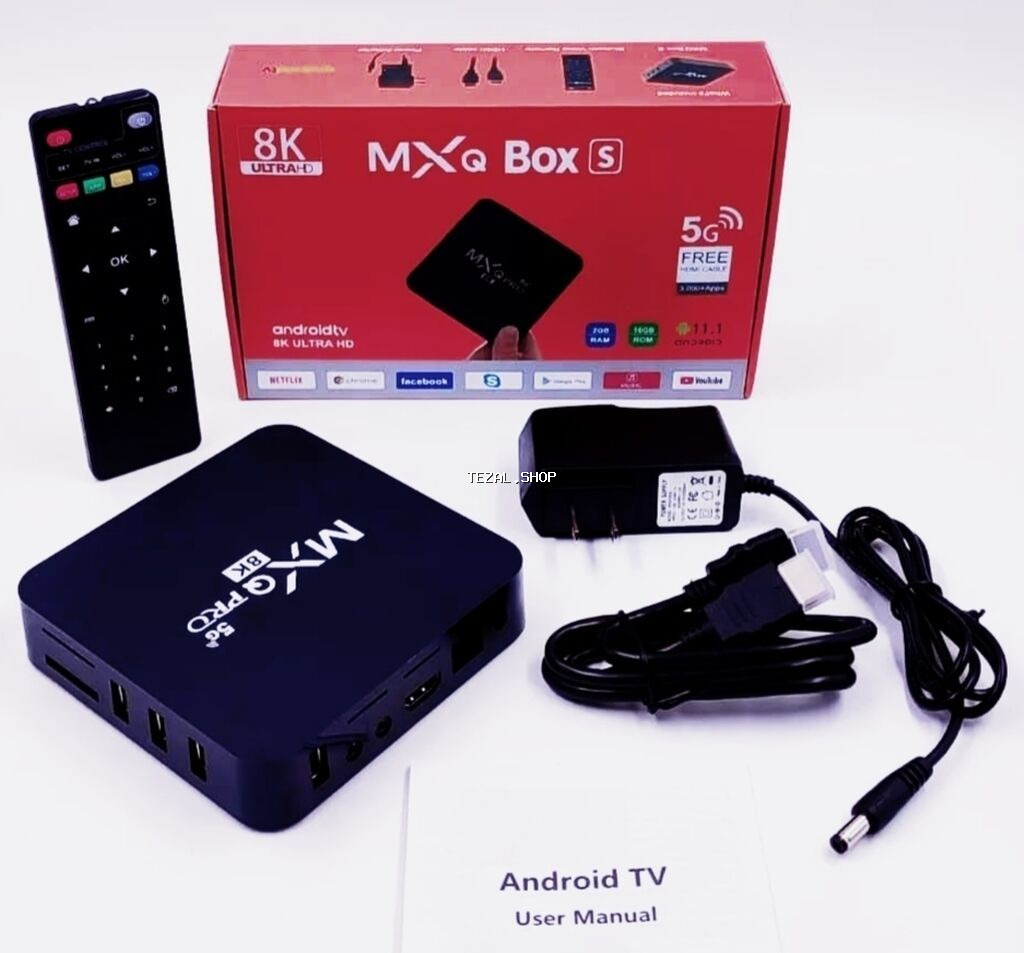 Yeni Smart TV boks TV box 8 GB / 128 GB, Android, Ünvandan götürmə, Pulsuz çatdırılma, Ödənişli çatdırılma - şəkil 2