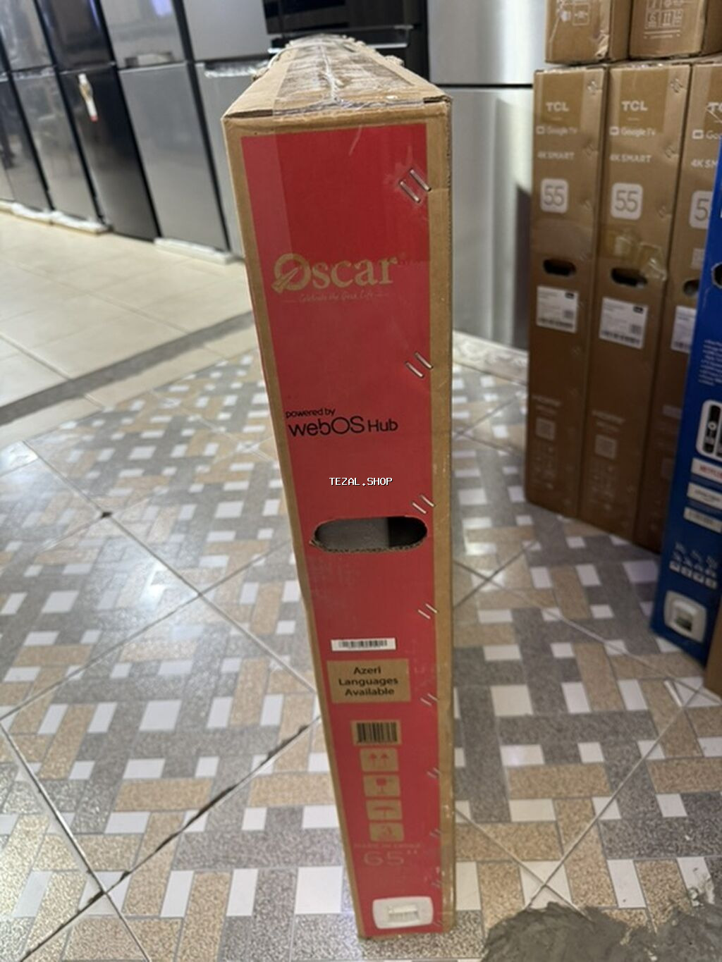 Oscar 65" QLED Smart TV (Model: OS65QSW4K) - Ekran: 65 düym QLED, 4K - şəkil 2