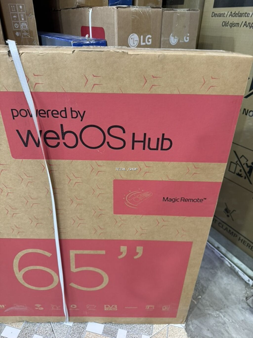 Oscar 65" QLED Smart TV (Model: OS65QSW4K) - Ekran: 65 düym QLED, 4K - şəkil 3