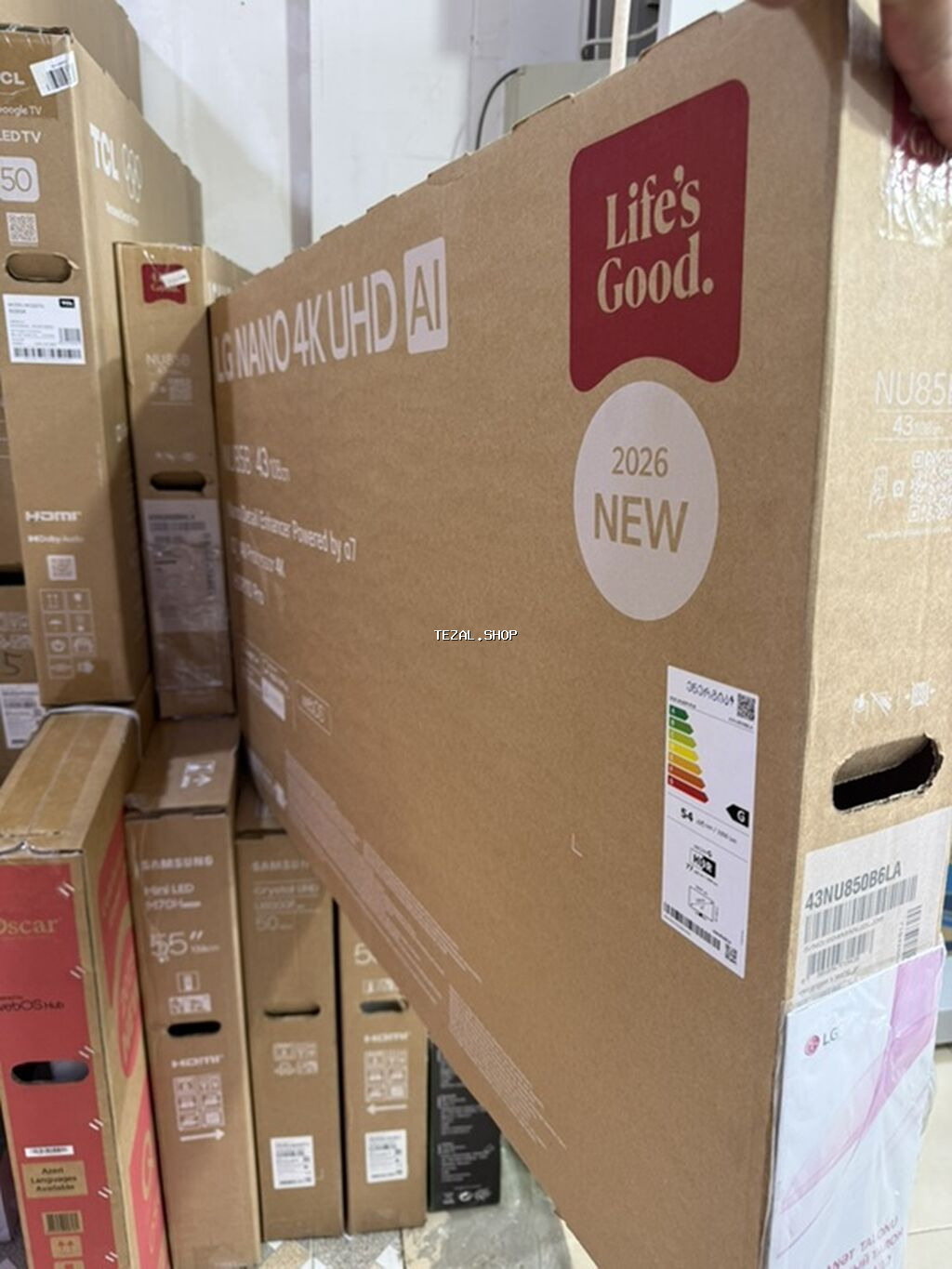 LG NANO 4K UHD AI televizor – NU85B, 43" (108 sm) Əsas xüsusiyyətlər