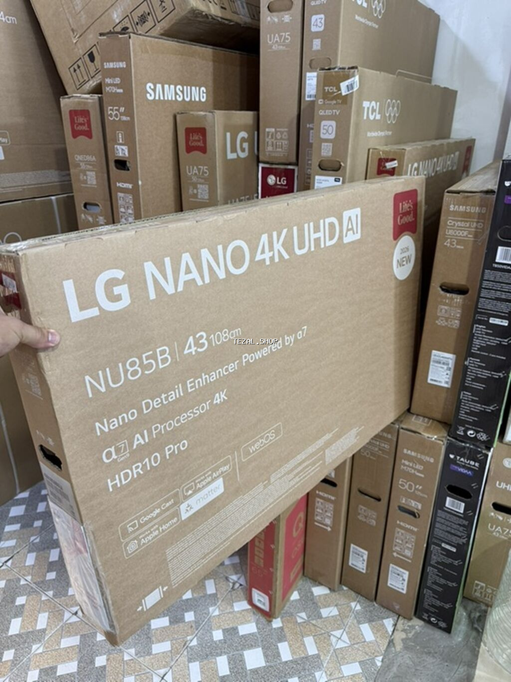 LG NANO 4K UHD AI televizor – NU85B, 43" (108 sm) Əsas xüsusiyyətlər - şəkil 2