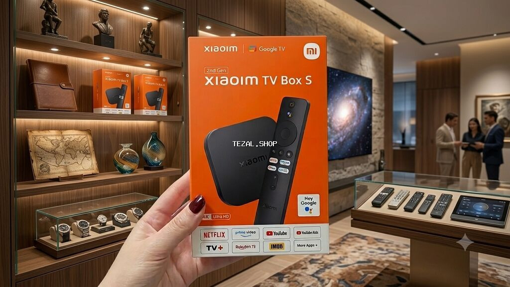 Yeni Smart TV boks TV box 2 GB / 16 GB, Google TV, Ödənişli çatdırılma - şəkil 3