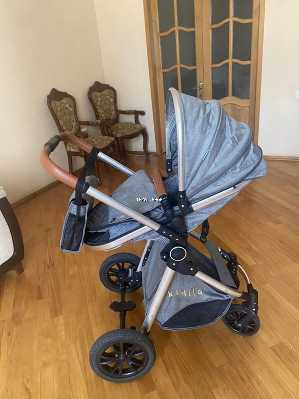 2-si 1-də araba, Kidilo, İşlənmiş, Cins: Oğlan, Yaş: 18-24 ay, Ödənişli çatdırılma - şəkil 4