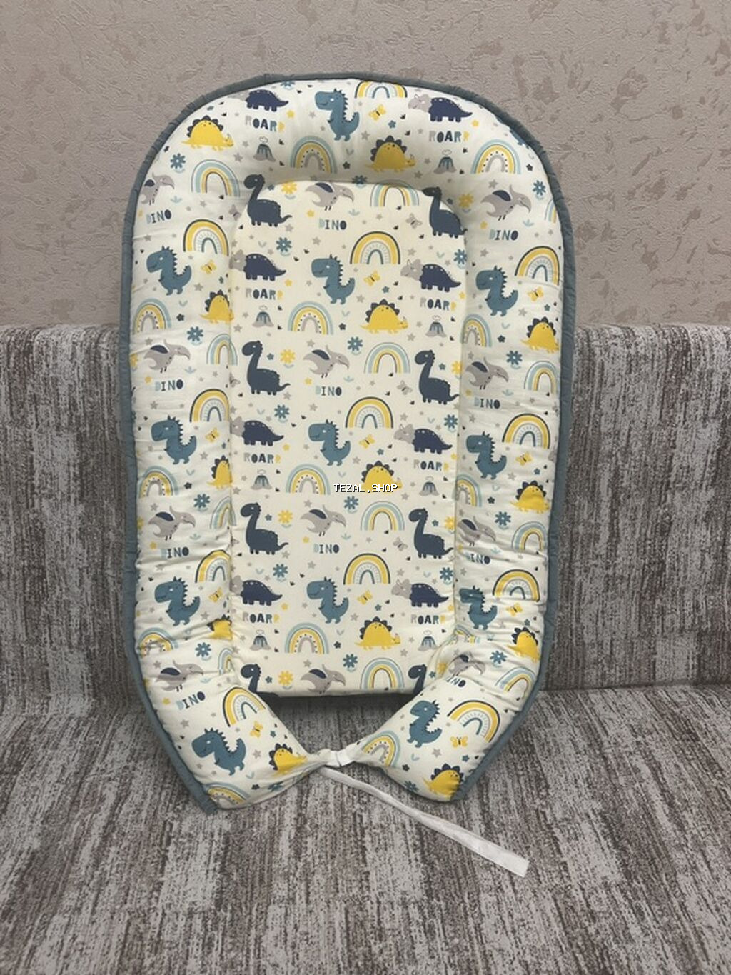 Uşaq üçün yuva tipli beşik içliyi / babynest - Ölçü: təxmini 85×50 sm - şəkil 2