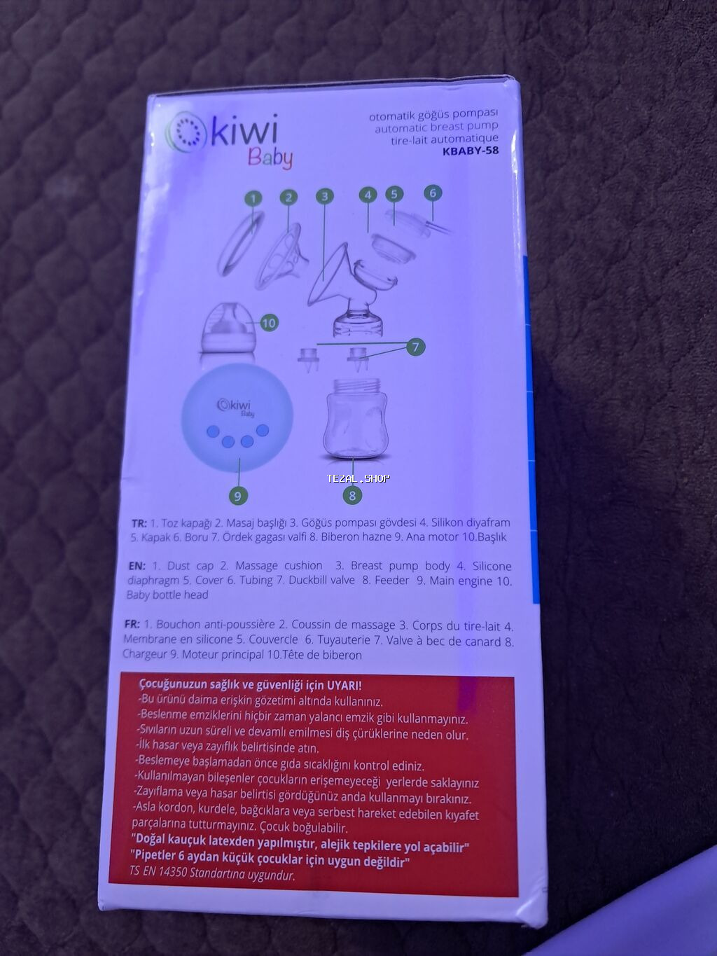 HER NOVDE ELEKTRON SUD SAGAN APARAT SATIŞI .Kiwi Baby KBABY-58 - şəkil 3