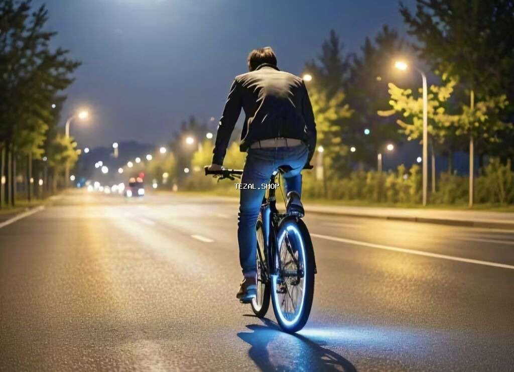 Velosiped təkəri üçün reflektor yapışdırıcı zolaqlar Məhsul təsviri - şəkil 3