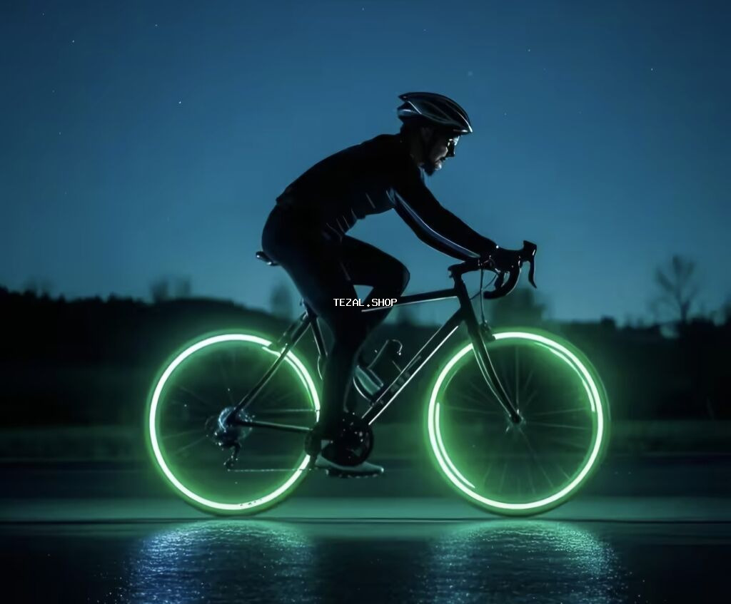 Velosiped təkəri üçün reflektor yapışdırıcı zolaqlar Məhsul təsviri - şəkil 4
