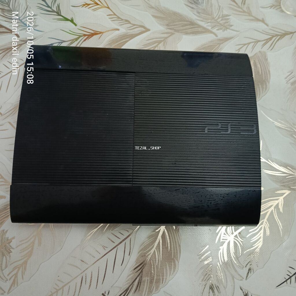 Sony PlayStation 3 (PS3) – 500 GB - Rəsmi PS3 Super Slim model (qutu - şəkil 2