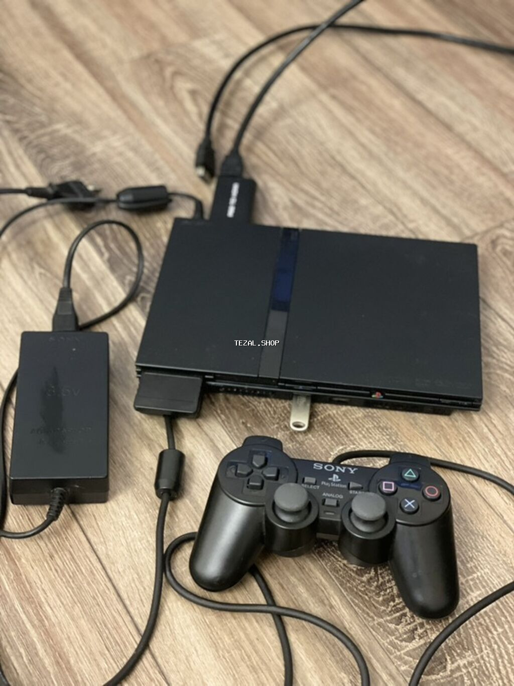 Sony PlayStation 2 Slim (SCPH seriyası) oyun konsolu Paket tərkibi: - - şəkil 2