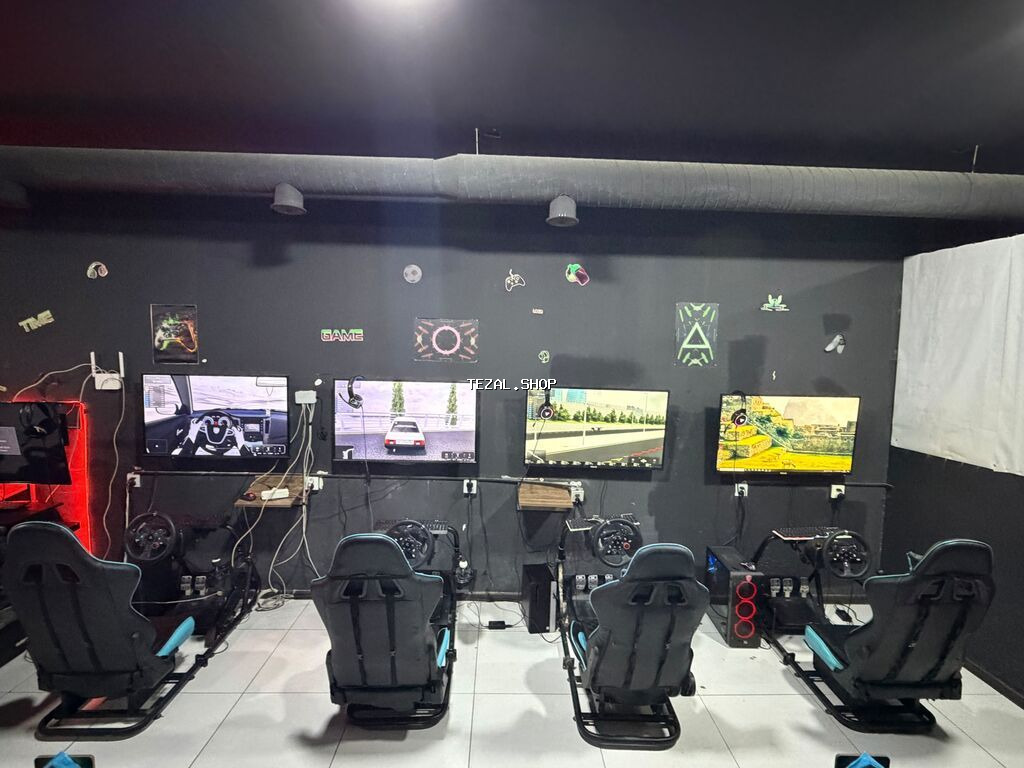 Simulyatorlu oyun kafe – “DRIVER” tematikası Xüsusiyyətlər: - Yarış - şəkil 5