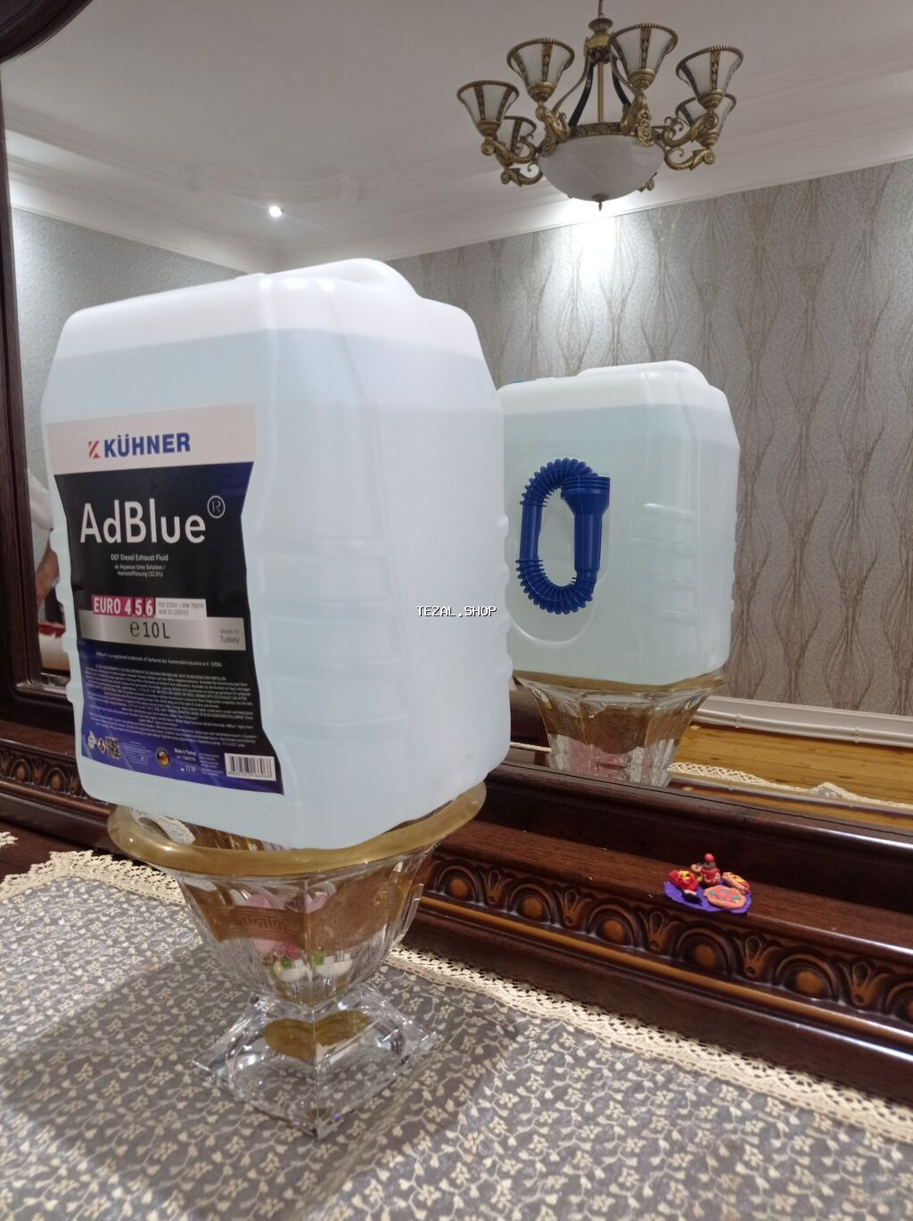 KÜHNER AdBlue – 10 litr DEF (Diesel Exhaust Fluid) - Tərkib: sulu - şəkil 2