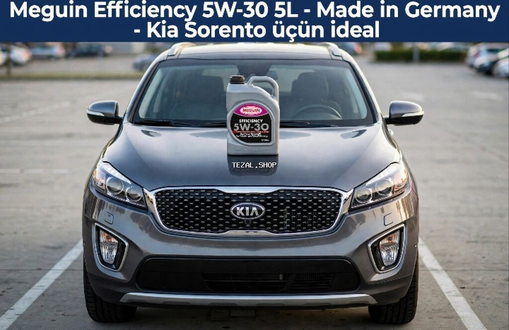 Meguin Efficiency 5W-30 mühərrik yağı – 5 litr, Almaniya istehsalı