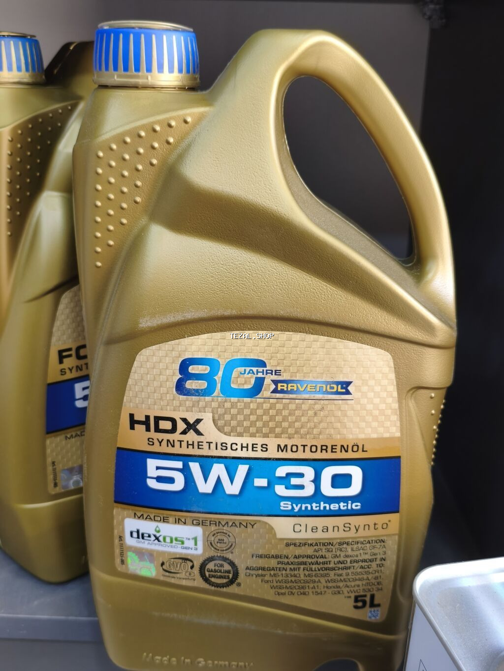 RAVENOL 5W-30 mühərrik yağı – Almaniyada istehsal - Tip: Sintetik və