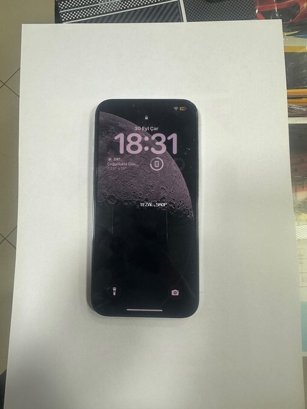 IPhone 13 Pro Max, Blue Titanium, Face ID - şəkil 3