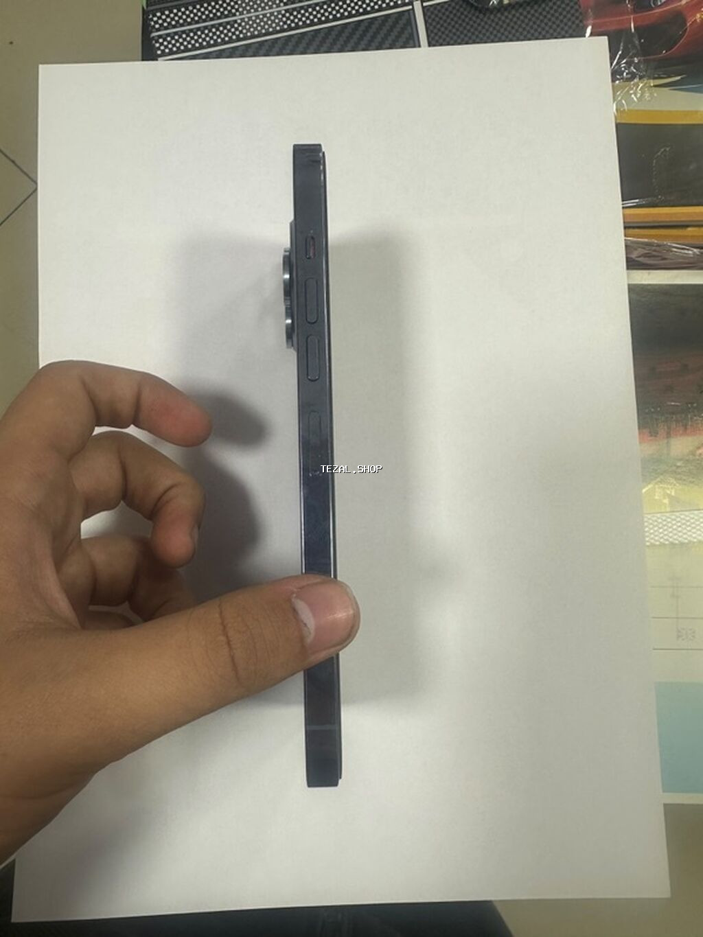 IPhone 13 Pro Max, Blue Titanium, Face ID - şəkil 4