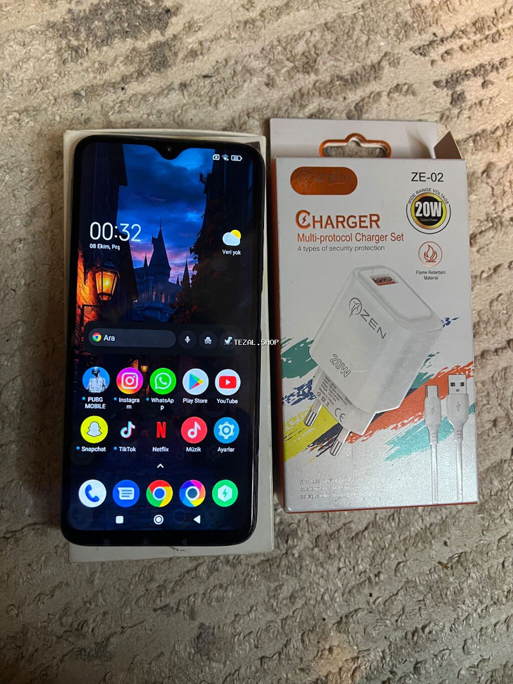 Poco M3, 64 GB, rəng - Mavi, Sensor