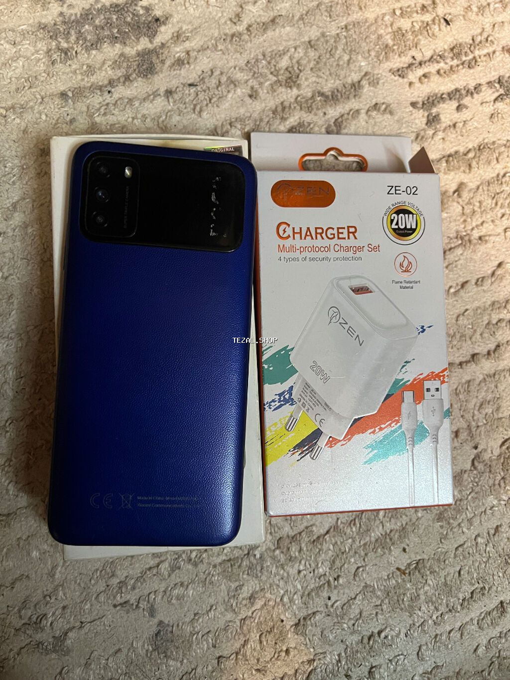 Poco M3, 64 GB, rəng - Mavi, Sensor - şəkil 4