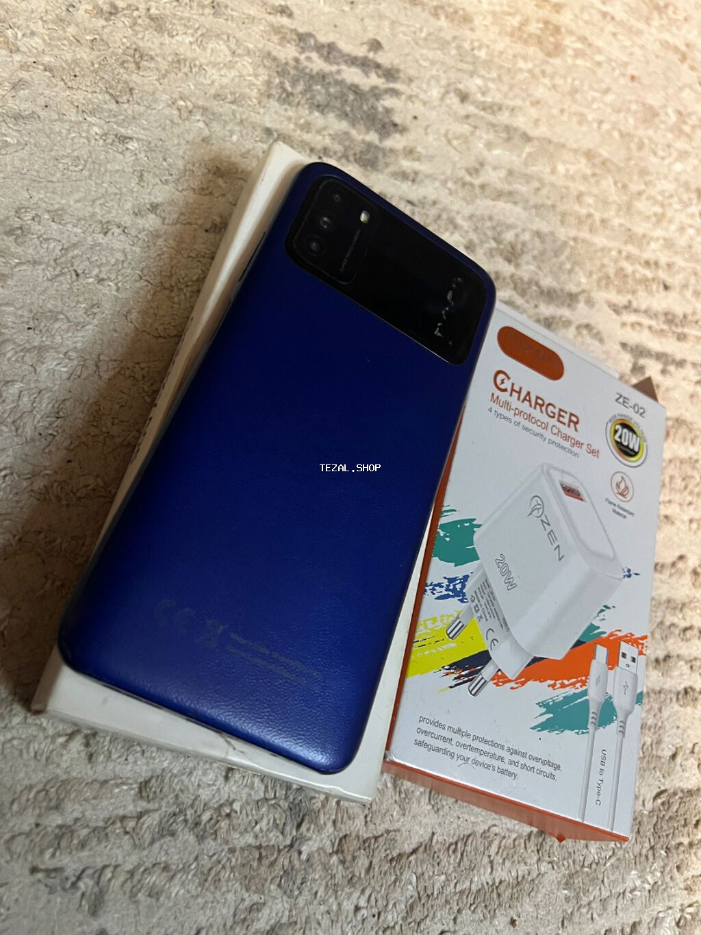 Poco M3, 64 GB, rəng - Mavi, Sensor - şəkil 5