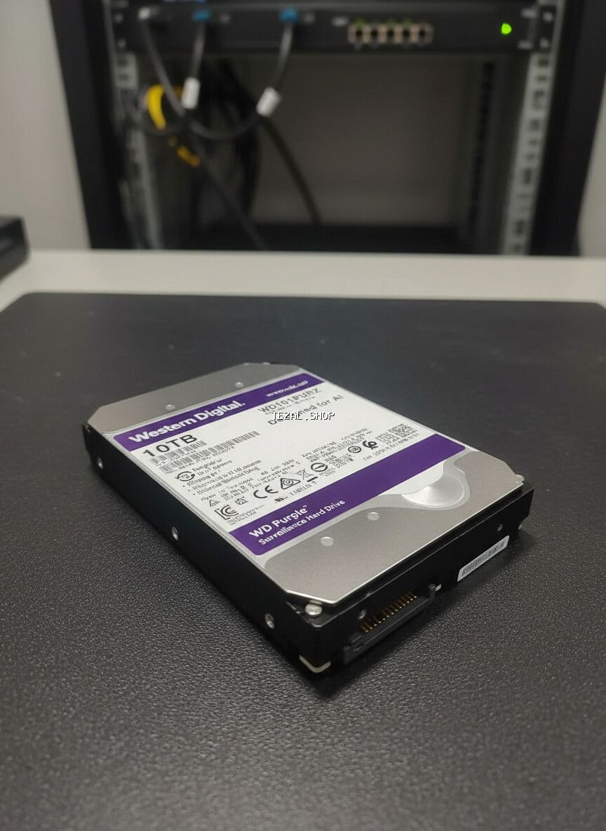 Western Digital şirkətindən 10 TB həcmində WD Purple seriyalı daxili