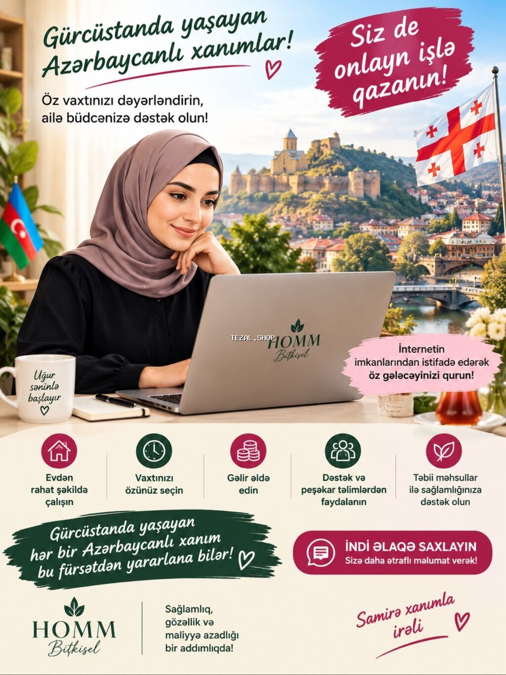 SMM menecer tələb olunur, İstənilən yaş