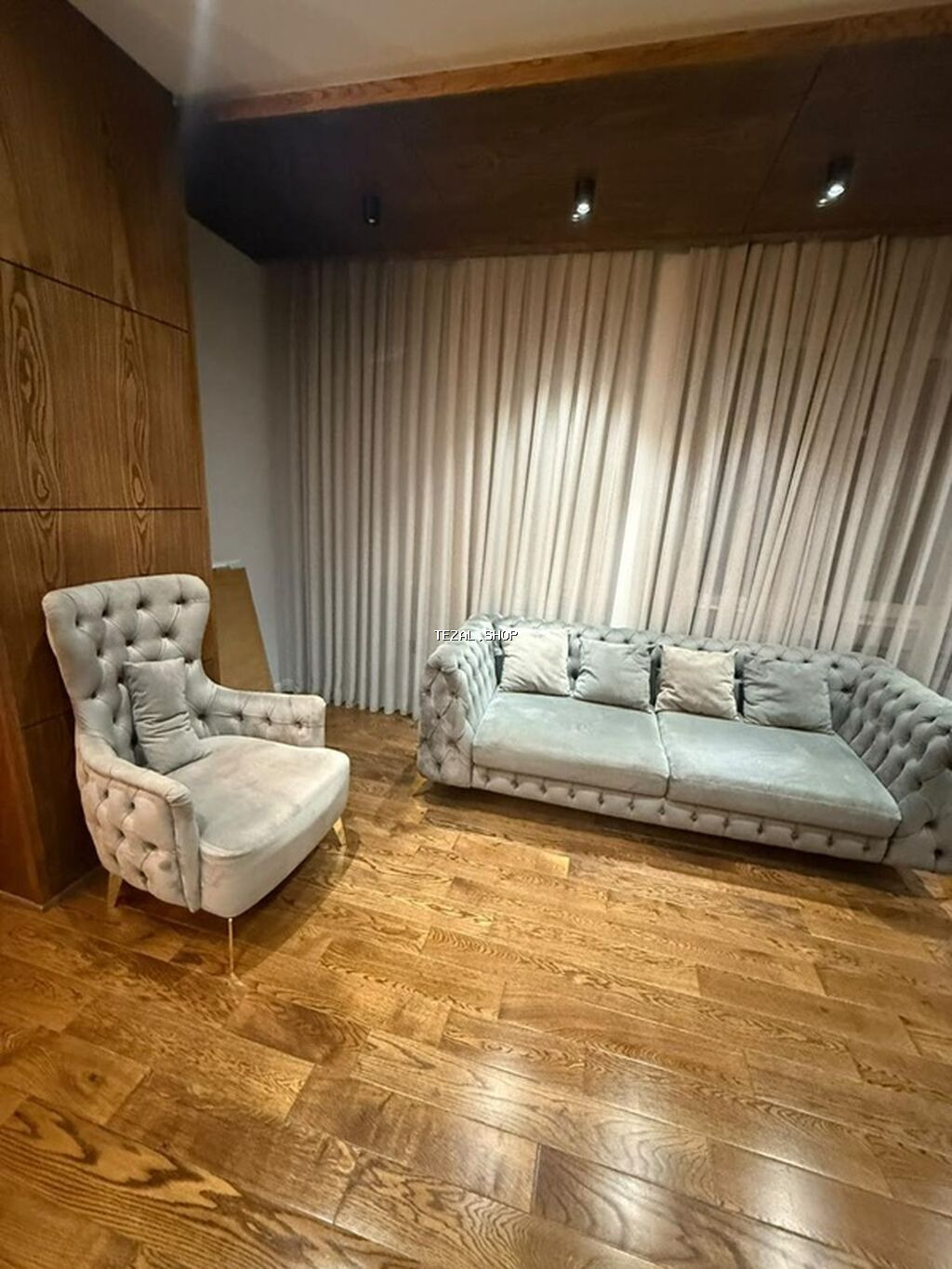 Mebel dəsti – 3 parçadan ibarət - 2 ədəd divan və 1 ədəd kreslo - - şəkil 4