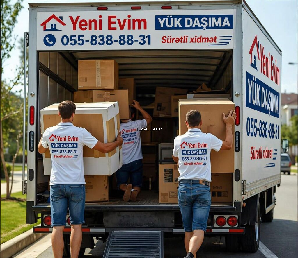 “Yeni Evim” Yükdaşıma xidməti - Mənzil, ofis və anbar köçürmələri -
